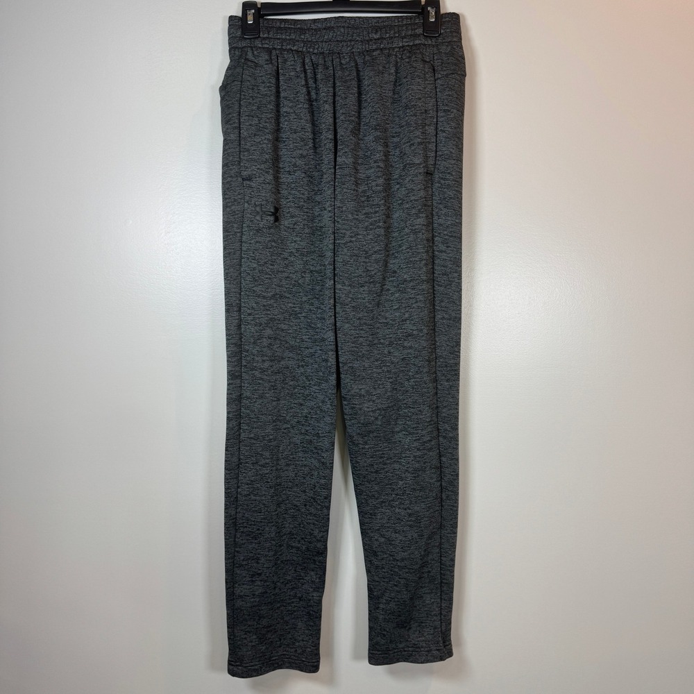 Under Armour Fleece Joggers Mens M Gray Sweatpants Loose Athleisure Lounge Gym‎